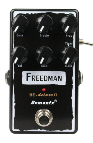 Demonfx FREEDMAN BE-Deluxe II Distortion Guitar Effect Pedal