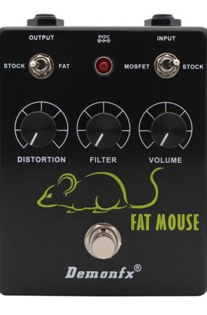 Demonfx FAT MOUSE High quality FUZZ Distortion Guitar Effect Pedal
