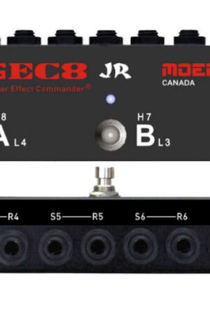 MOEN GEC8 Jr-Vers-3 Pedal Switcher Commander Guitar Effect Routing System Looper AMP Switching