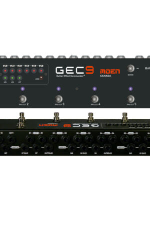MOEN Canada GEC9 V2 Pedal Switcher + Power Guitar Effect Routing System Looper Commander