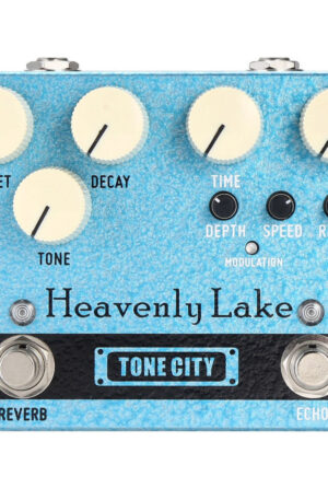Tone City Heavenly Lake TC-TD40 Delay and Reverb Guitar Effect Pedal