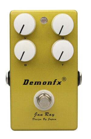 Demonfx Jan Ray Gun Overdrive Captures Those Classic Tones Guitar Effect Pedal