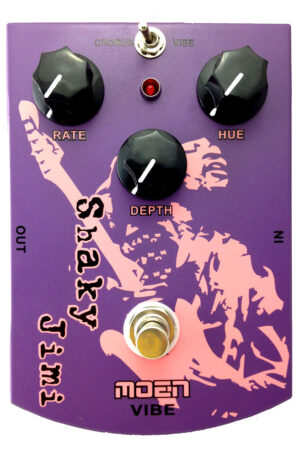MOEN MO-VB Shaky Jimi GEN5 Vintage Vibe Vibrato Chorus Guitar Pedal True Bypass