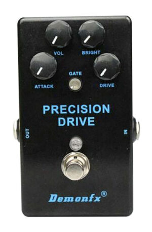 Demonfx Precision Drive Overdrive w/Gate Option Guitar Effect Pedal