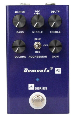 DemonFX Revelation 3 Distortion W/ Toggle Mode Option Guitar Effect Pedal