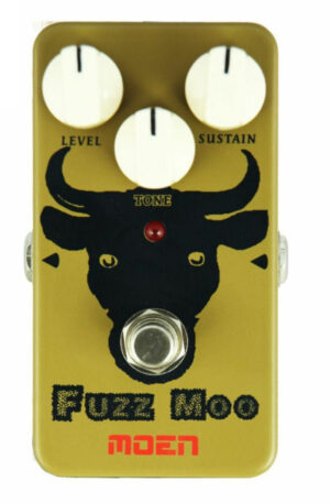 Moen AM-FM Fuzz Moo Creamy Fuzz Effect for Electric Guitar or Bass True Bypass