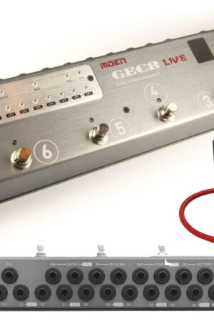 MOEN Canada GEC8 Live MIDI Commander Looper System Pedal Switcher Guitar Effect Routing System