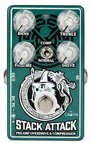 Caline CP-509 "Stack Attack" Overdrive / Compressor Guitar Effect Pedal