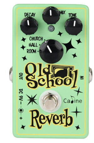 CALINE CP-512 OLD SCHOOL 3 MODE Room Hall Church Reverb Pedal