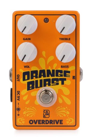 Caline Caline CP-516 Orange Burst Guitar Effect Pedal True Bypass