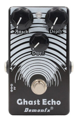 Demonfx Ghast Echo(Chamber)Springy Reverb Guitar Effect Pedal