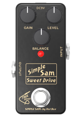 Simple Sam Sweet Drive Analog Overdrive Guitar Effect Pedal True Bypass Astounding Tone