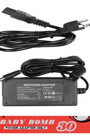 MOOER / BABY BOMB 30 / etc. 24V-Volt 2A DC Adapter + Cable Replacement
