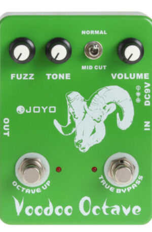 JOYO JF-12 Voodoo Octave Electric Guitar Effect Pedal Fuzz Octaver