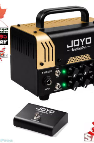 JOYO TWEEDY 20W BanTamp Mini Guitar Amp Tube Head 2 Channel Rock US Sounds