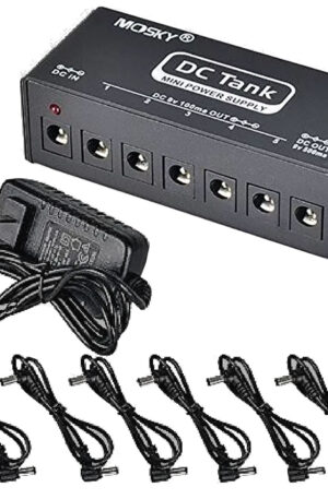 MOSKY DC "Tank" Pedal Power MINI Guitar Pedal Power Supply 9V, 100ma/ 9V 500ma