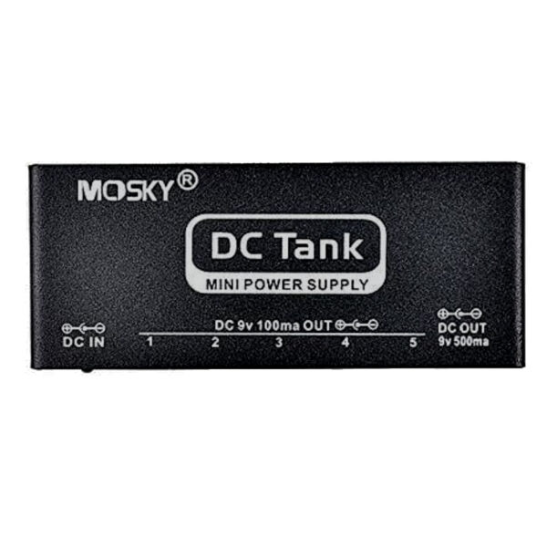 MOSKY DC "Tank" Pedal Power MINI Guitar Pedal Power Supply 9V, 100ma/ 9V 500ma - Image 2