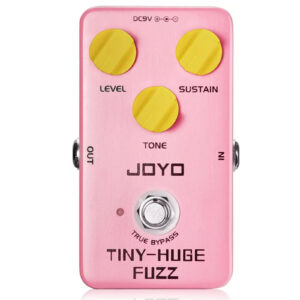 Joyo JF-26 Tiny-huge Fuzz Guitar-Bass Effect Pedal with Level/Tone/Sustain Control