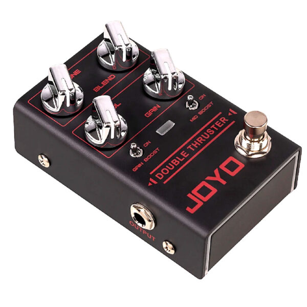 JOYO R-28 Double Thruster High Gain Overdrive Guitar Pedal with Mid/High Frequency For Bass Guitar - Image 5