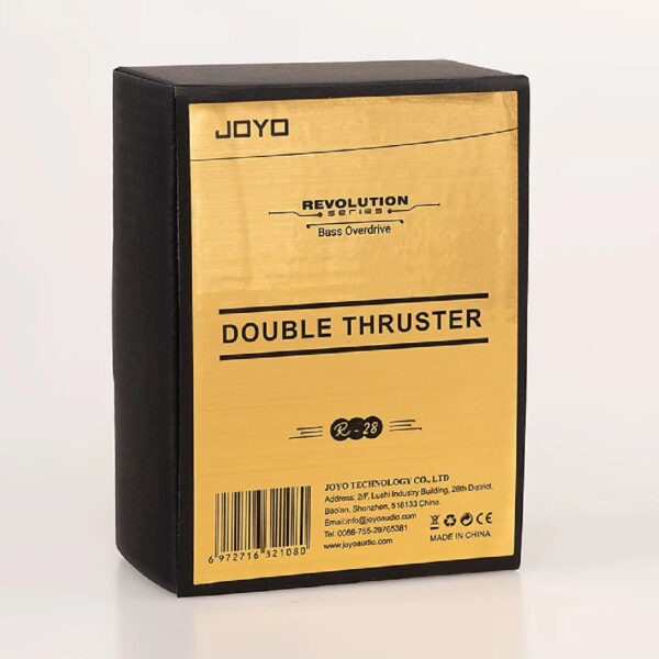 JOYO R-28 Double Thruster High Gain Overdrive Guitar Pedal with Mid/High Frequency For Bass Guitar - Image 4