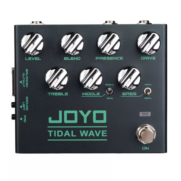 JOYO R-30 Tidal Wave Bass Guitar Pedal Preamp Overdrive +EQ + Noise Reduction + DI