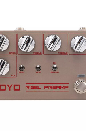 JOYO R-24 RIGEL PREAMP High Gain Overdrive Guitar Amplifier Simulation 3-Band EQ