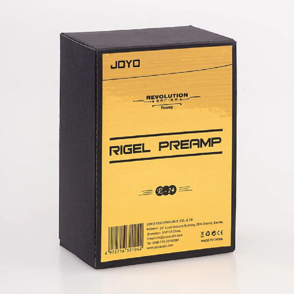 JOYO R-24 RIGEL PREAMP High Gain Overdrive Guitar Amplifier Simulation 3-Band EQ - Image 5