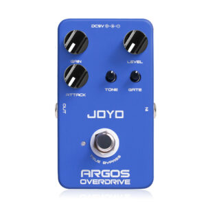 Joyo JF-23 Argos Overdrive Pedal Built-in Noise Gate for Electric Guitar or Bass True Bypass