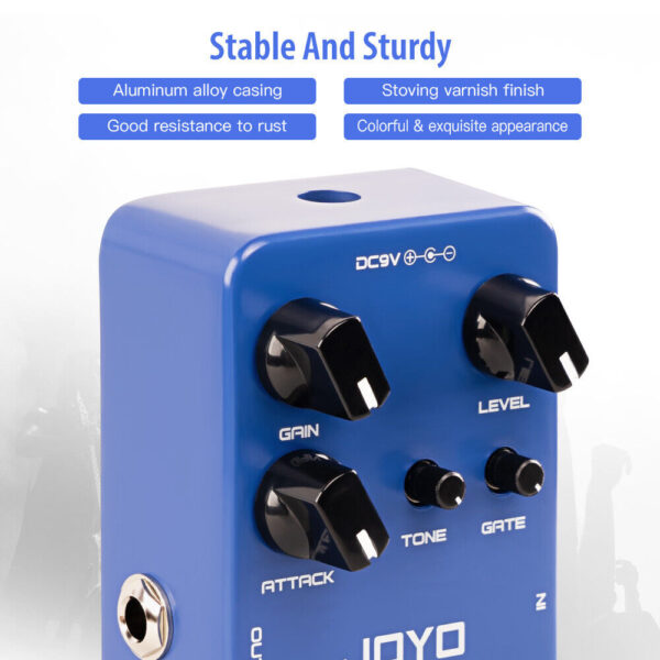 Joyo JF-23 Argos Overdrive Pedal Built-in Noise Gate for Electric Guitar or Bass True Bypass - Image 4
