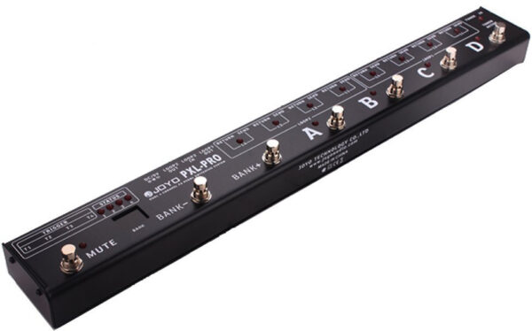 Joyo PXL8 PRO Pedal Controller 8 FX Loop Programmable Pedal Switcher With True Bypass Black - Image 3