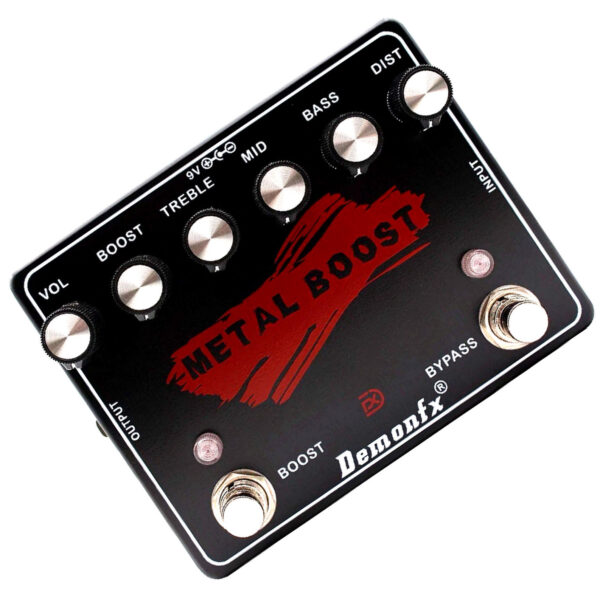 Demonfx METAL BOOST Guitar Effect Pedal Metal Distortion Muff With TOP BOOST - Image 2