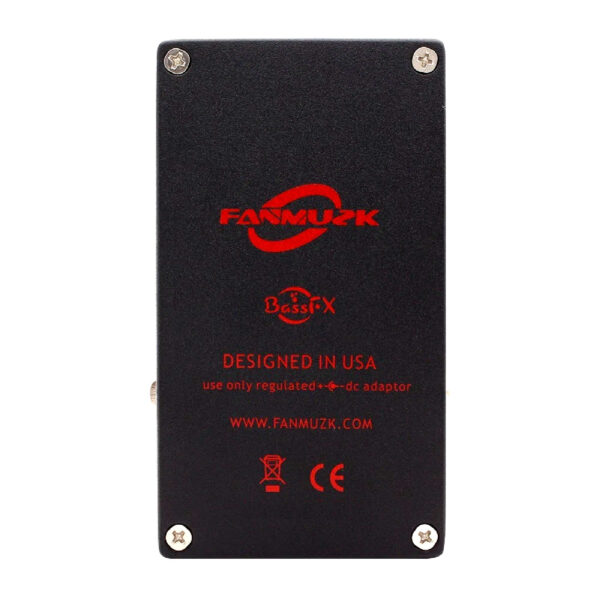 Fanmuzk Lady Rowland Bass Guitar Overdrive Pedal Drive Active/Passive Bass True Bypass - Image 4