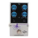 Fanmuzk Octopus Booster Bass Preamp Pedal 3Band EQ Bass Harmonic