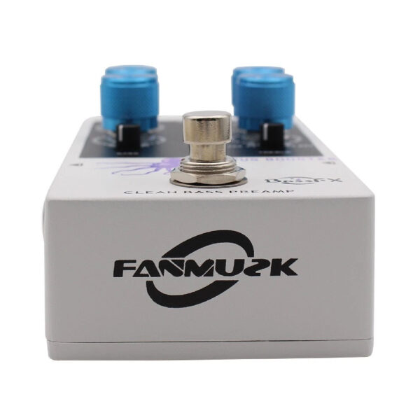 Fanmuzk Octopus Booster Bass Preamp Pedal 3Band EQ Bass Harmonic Rich Clean Tone - Image 3