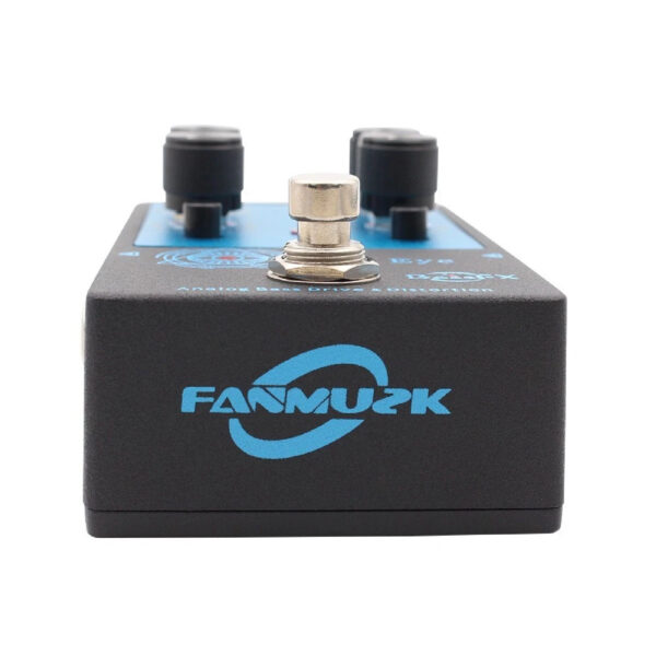 Fanmuzk Red Eye Analog Bass Drive Distortion Effect Pedal with Blend Control - Image 3
