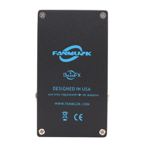 Fanmuzk Red Eye Analog Bass Drive Distortion Effect Pedal with Blend Control - Image 4