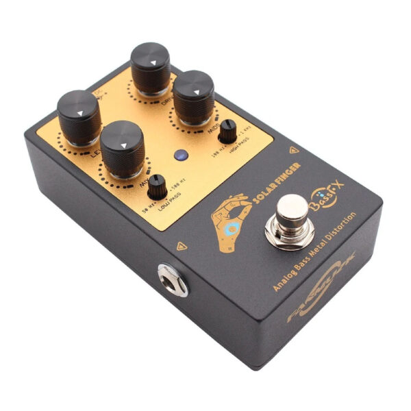 Fanmuzk Solar Finger Bass Pedal Metal Distortion with Low-pass High-pass Control - Image 2
