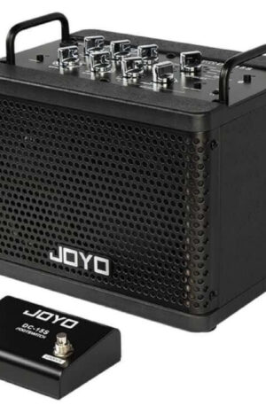 JOYO DC-15S Battery Powered Guitar Amplifier with Multi-Effects Looper BT Switch