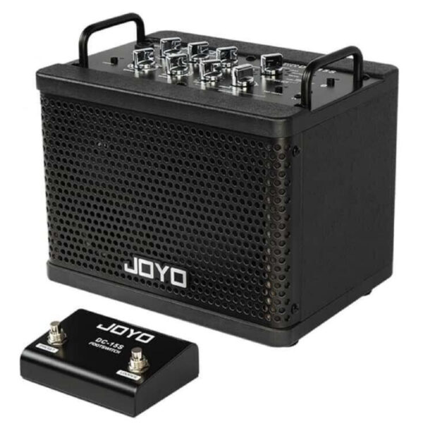 JOYO DC-15S Battery Powered Guitar Amplifier with Multi-Effects Looper BT Switch