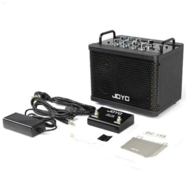 JOYO DC-15S Battery Powered Guitar Amplifier with Multi-Effects Looper BT Switch - Image 8