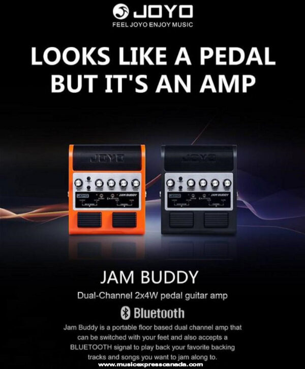 Joyo Jam Buddy 2x4w Stereo Pedal Guitar Amp orange - Image 2