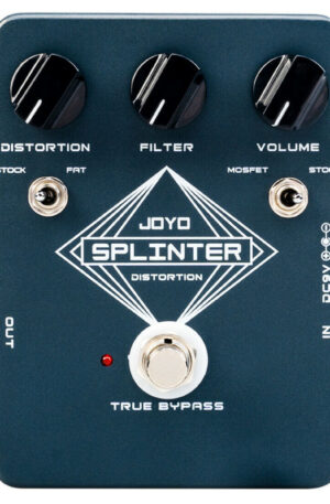 JOYO JF-21 SPLINTER Distortion Rat style Classic Dist 2 Mode with Clipping Circuits