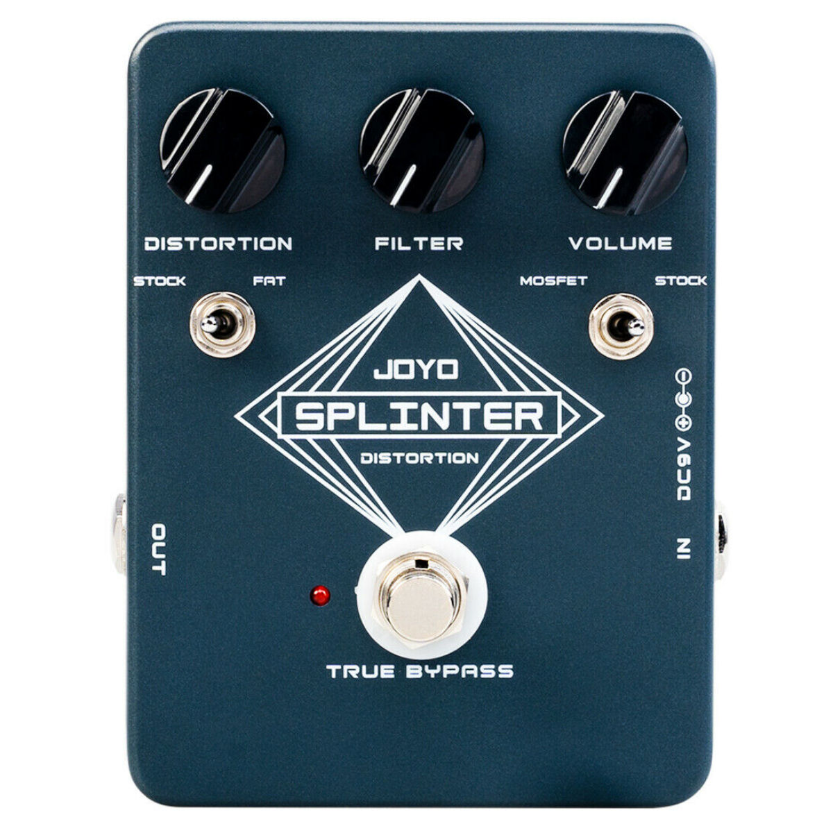 JOYO JF-21 SPLINTER Distortion Rat style Classic Dist 2 Mode with Clipping Circuits