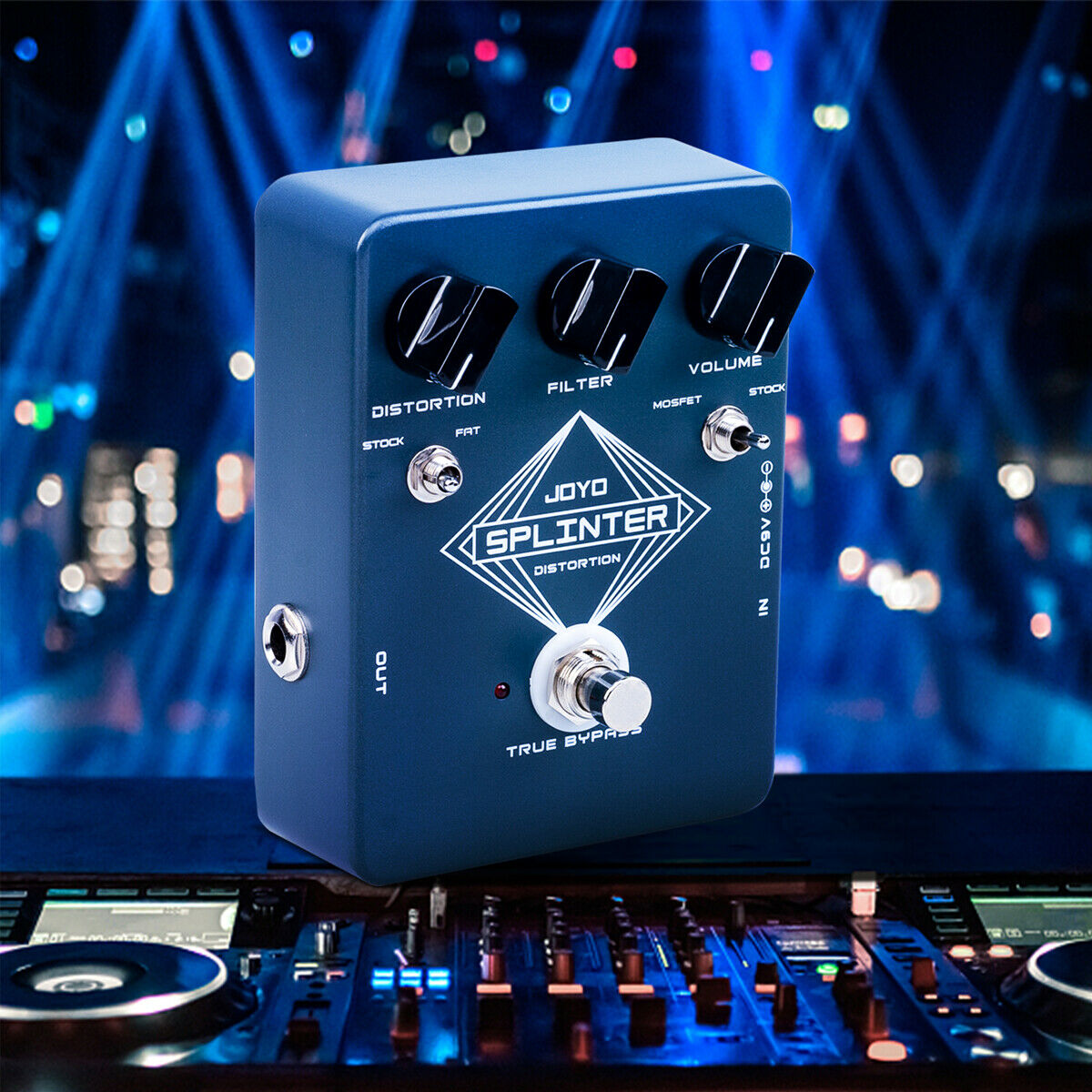 JOYO JF-21 SPLINTER Distortion Rat style Classic Dist 2 Mode with Clipping Circuits - Image 4