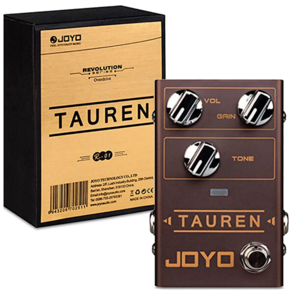 JOYO R-01 TAUREN Electric Guitar Effect Pedal Overdrive High Low Gain Distortion &Overdrive R series - Image 5