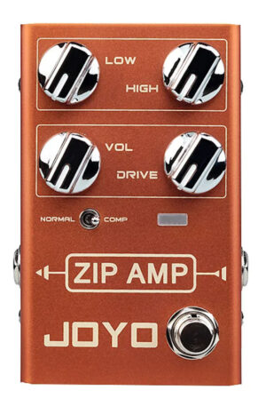 JOYO R-04 ZIP AMP Overdrive Electric Guitar Effect Pedal Strong Compression Gain Distortion
