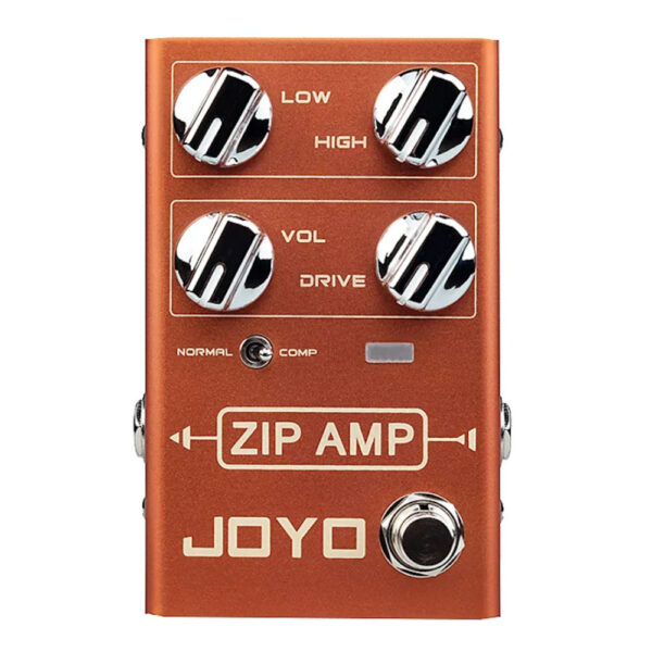 JOYO R-04 ZIP AMP Overdrive Electric Guitar Effect Pedal Strong Compression Gain Distortion