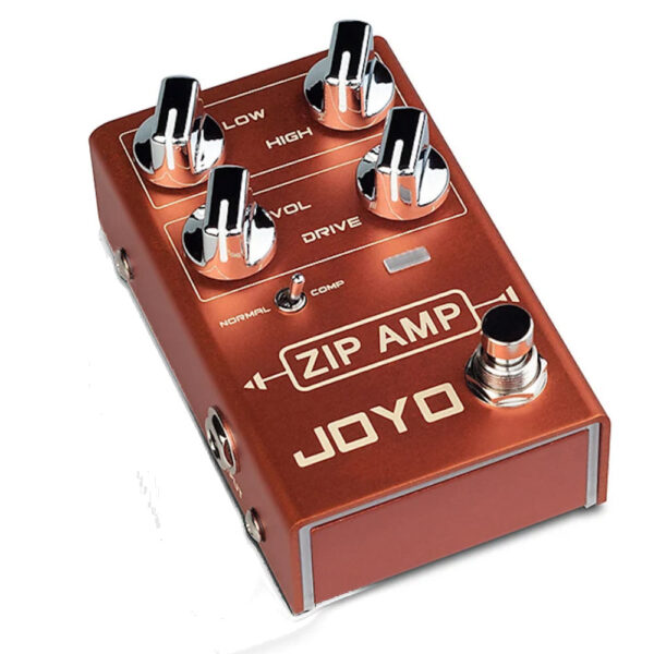JOYO R-04 ZIP AMP Overdrive Electric Guitar Effect Pedal Strong Compression Gain Distortion - Image 2