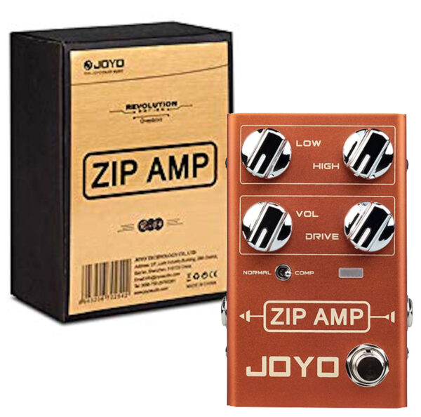 JOYO R-04 ZIP AMP Overdrive Electric Guitar Effect Pedal Strong Compression Gain Distortion - Image 5