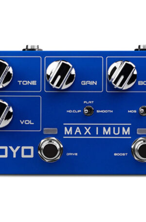 JOYO R-05 Maximum Overdrive Mosfet Guitar Effects Pedal Revolution R Series